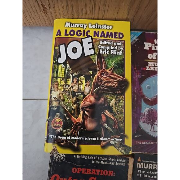 Lot of 4 Time Tunnel, The Pirates of Zan by Murray Leinster Paperback Books - Picture 2 of 7